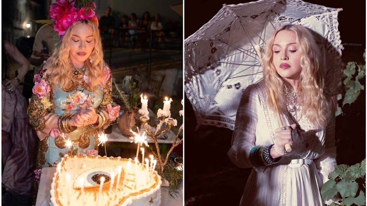 Madonna feston ditëlindjen në fshatin e famshëm në Korfuz të Greqisë
