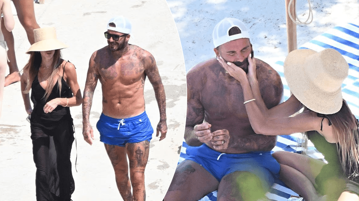 Victoria Beckham dhe David Beckham shijojnë pushimet në Portofino