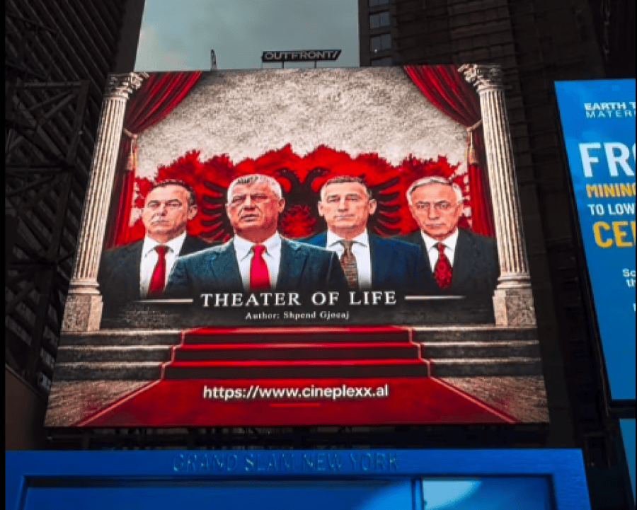 Billboardi i UÇK-së vendoset në Times Square në New York: Realizim i vështirë pas pengesave politike