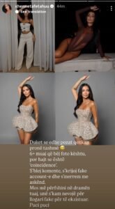 xheneta fetahu - instagram story