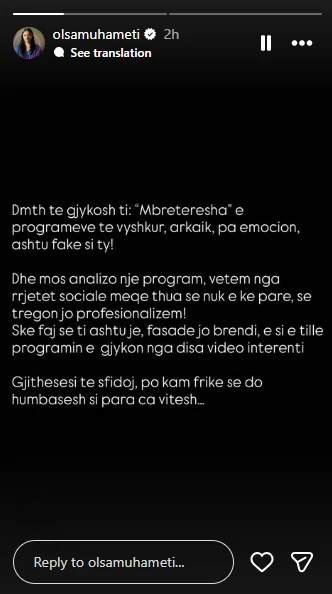 olsa muhameti ig story