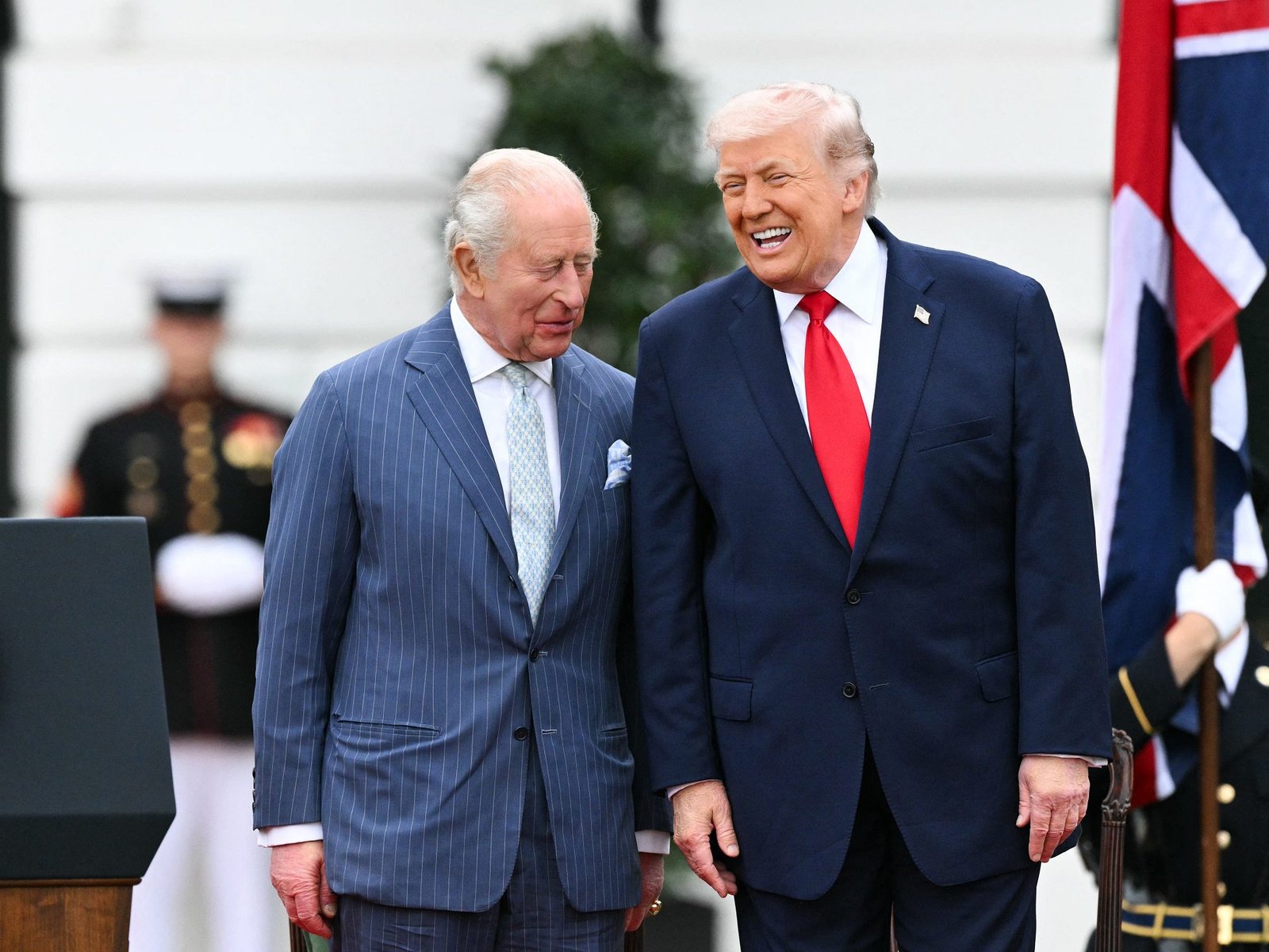 Presidenti Trump tregon histori për simpatinë e nënës ndaj Mbretit Charles gjatë mirëseardhjes në ShBA
