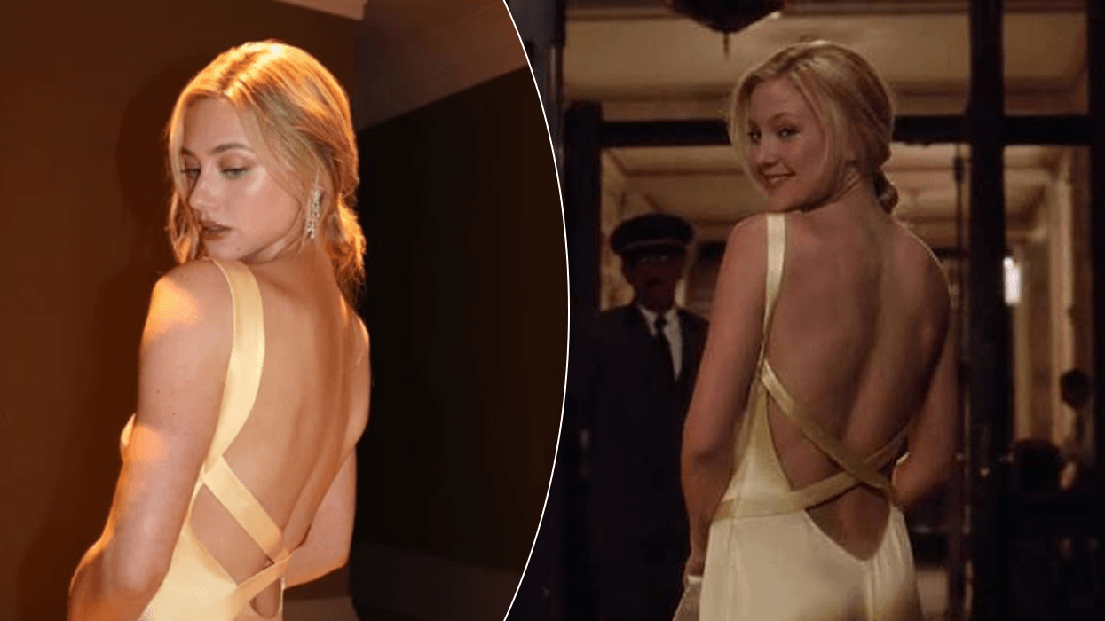 Lili Reinhart promovon filmin ‘The Love Hypothesis’ me stilin ikonik të viteve 2000
