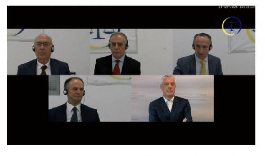 Fillon seanca në Hagë për Hashim Thaçin dhe katër të akuzuarit e tjerë